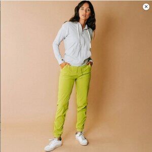 Albion Jetsetter Jogger Pants Green Women's XXL Athleisure Travel